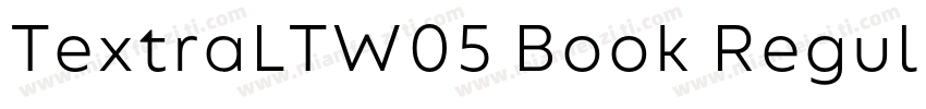 TextraLTW05 Book Regular字体转换